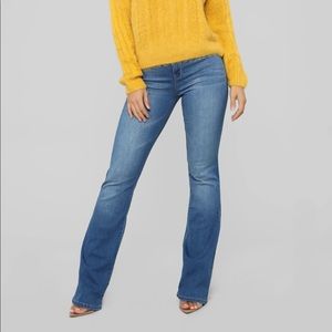 Bring It Down Flare Jeans